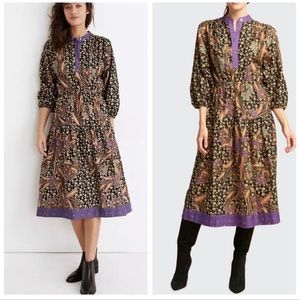 <Moving Sale> Warm Canyon Club Midi Dress in Hunt Club 0 XS